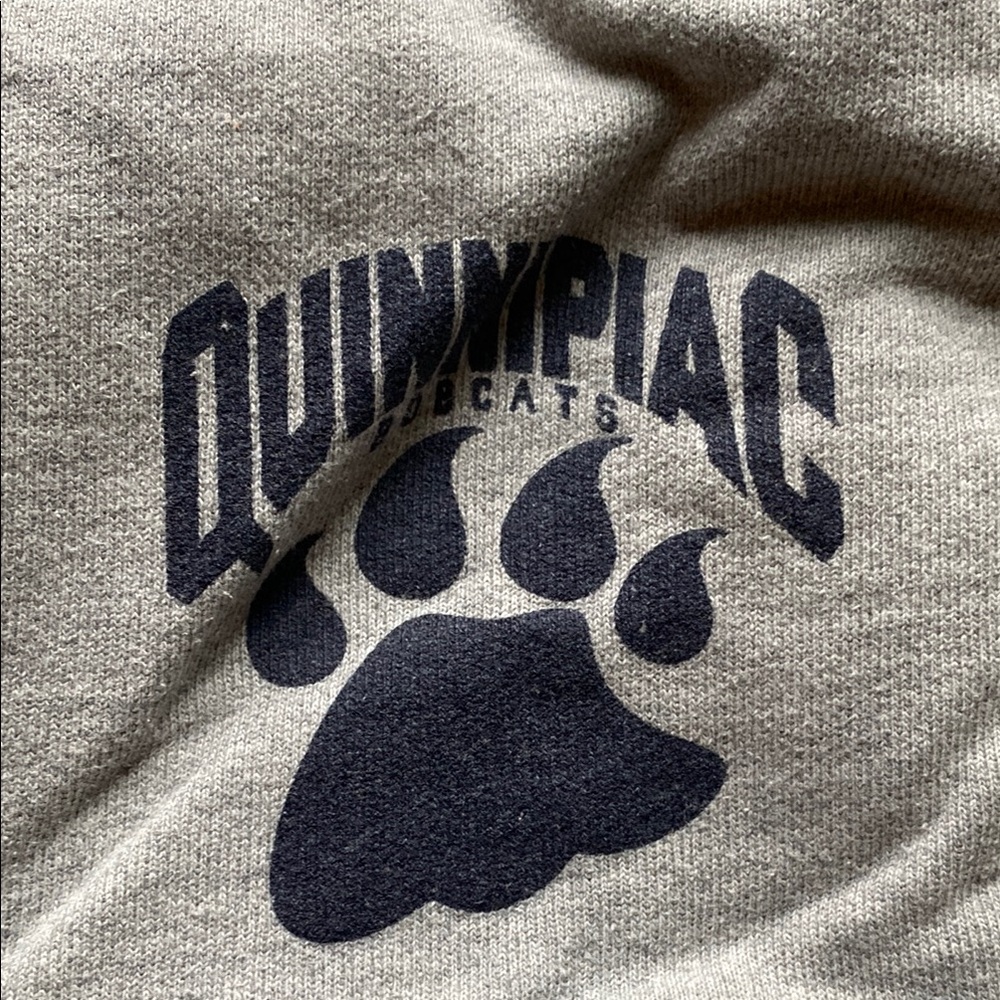 Quinnipiac Champion Heather Gray Athletic Sweatpants